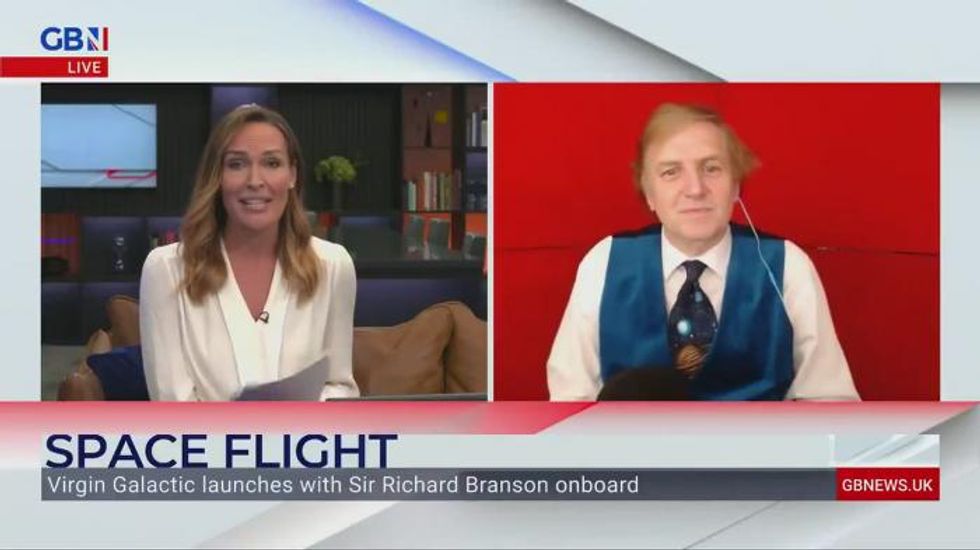 Branson’s space success could mean 'in 15-20 years time' space flights could carry passengers 'to another country'