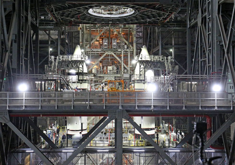 Space Launch System rocket boosters