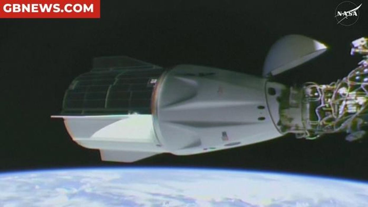 SpaceX crew arrive at International Space Station to rescue stranded Nasa astronauts