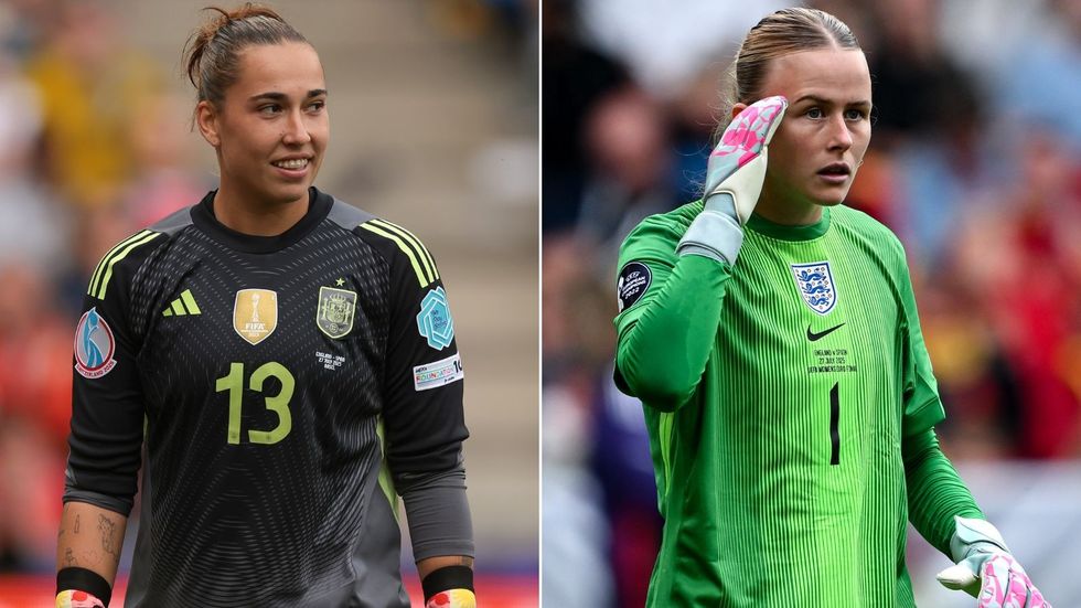 Spain Cata Coll England Hannah Hampton