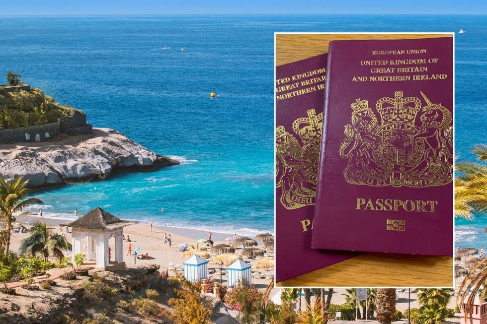 Spain Tenerife passport