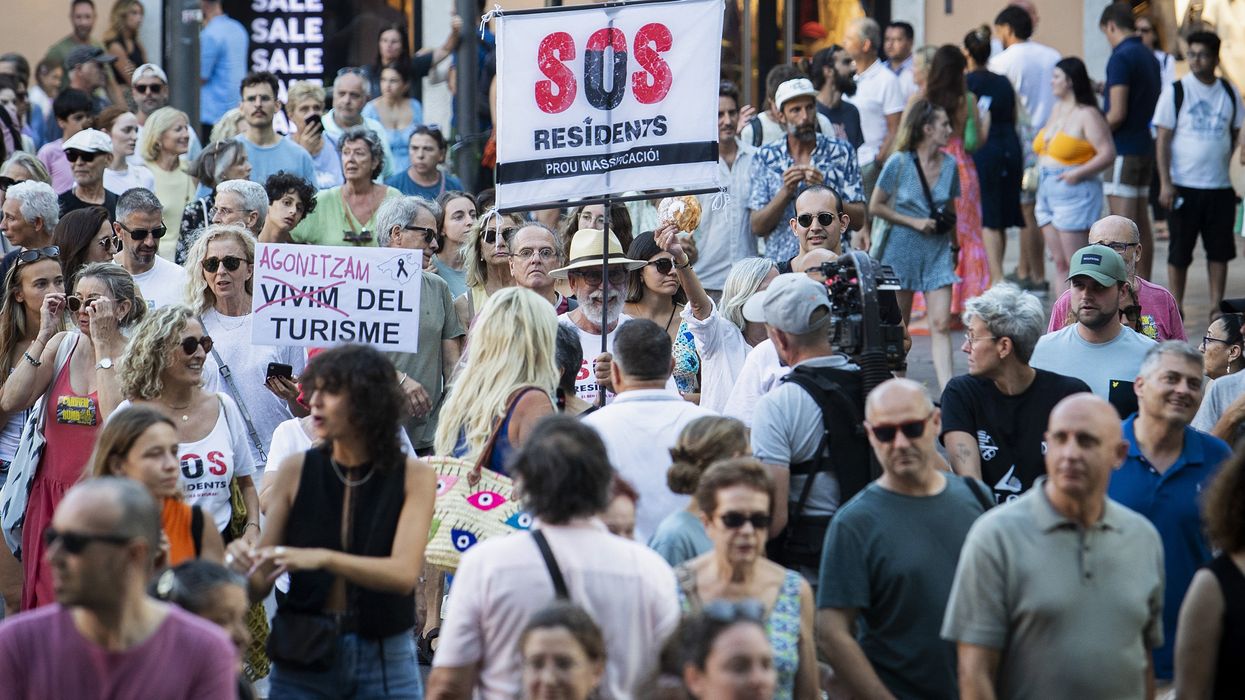 Spanish anti-tourist protests expand throughout country and take over popular island