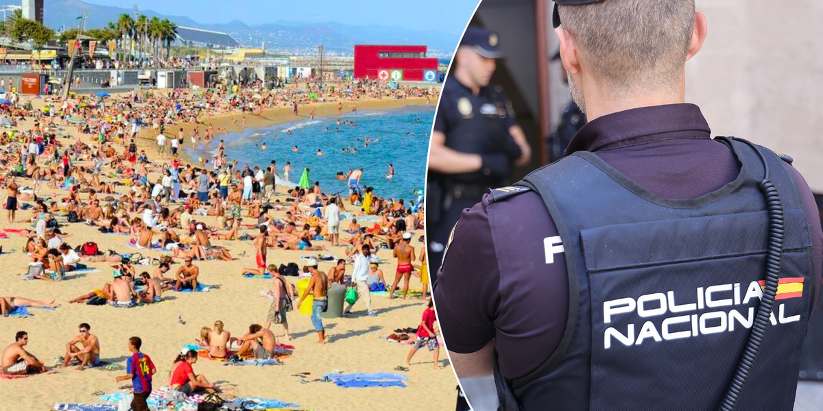 NextImg:Spanish police confiscate umbrellas and sunbeds from tourists and charge them €250 to return them