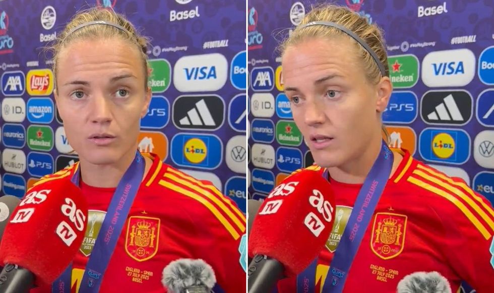 Spanish captain Irene Paredes insisted England did not deserve to win the final