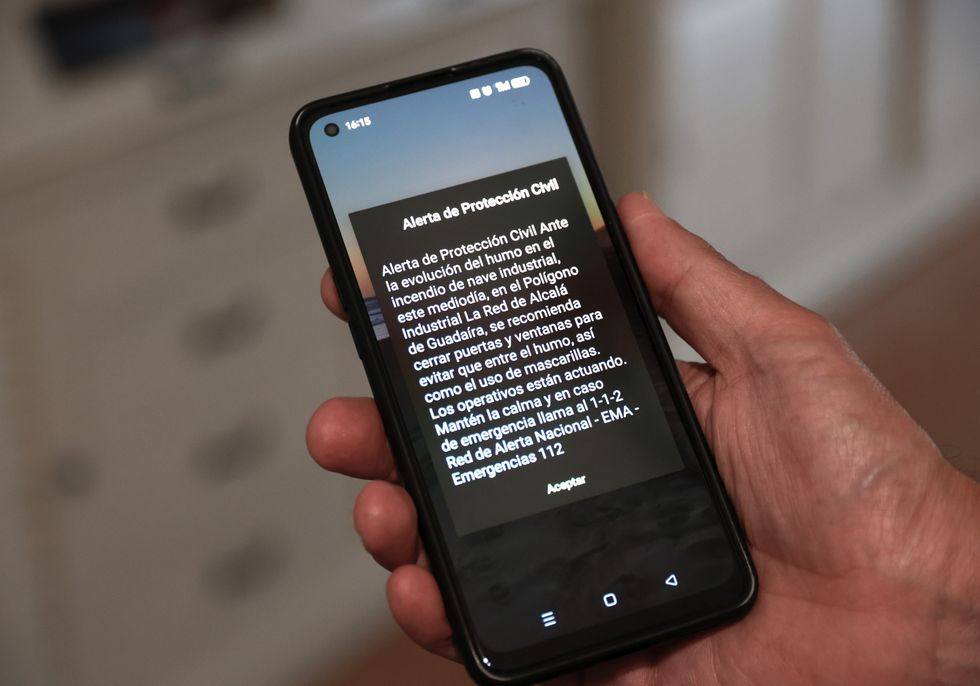 Spanish Emergency Alert