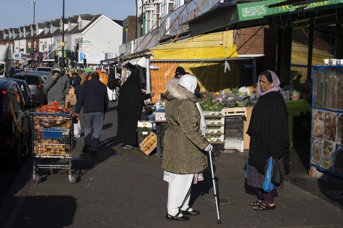 Sparkhill area of Birmingham