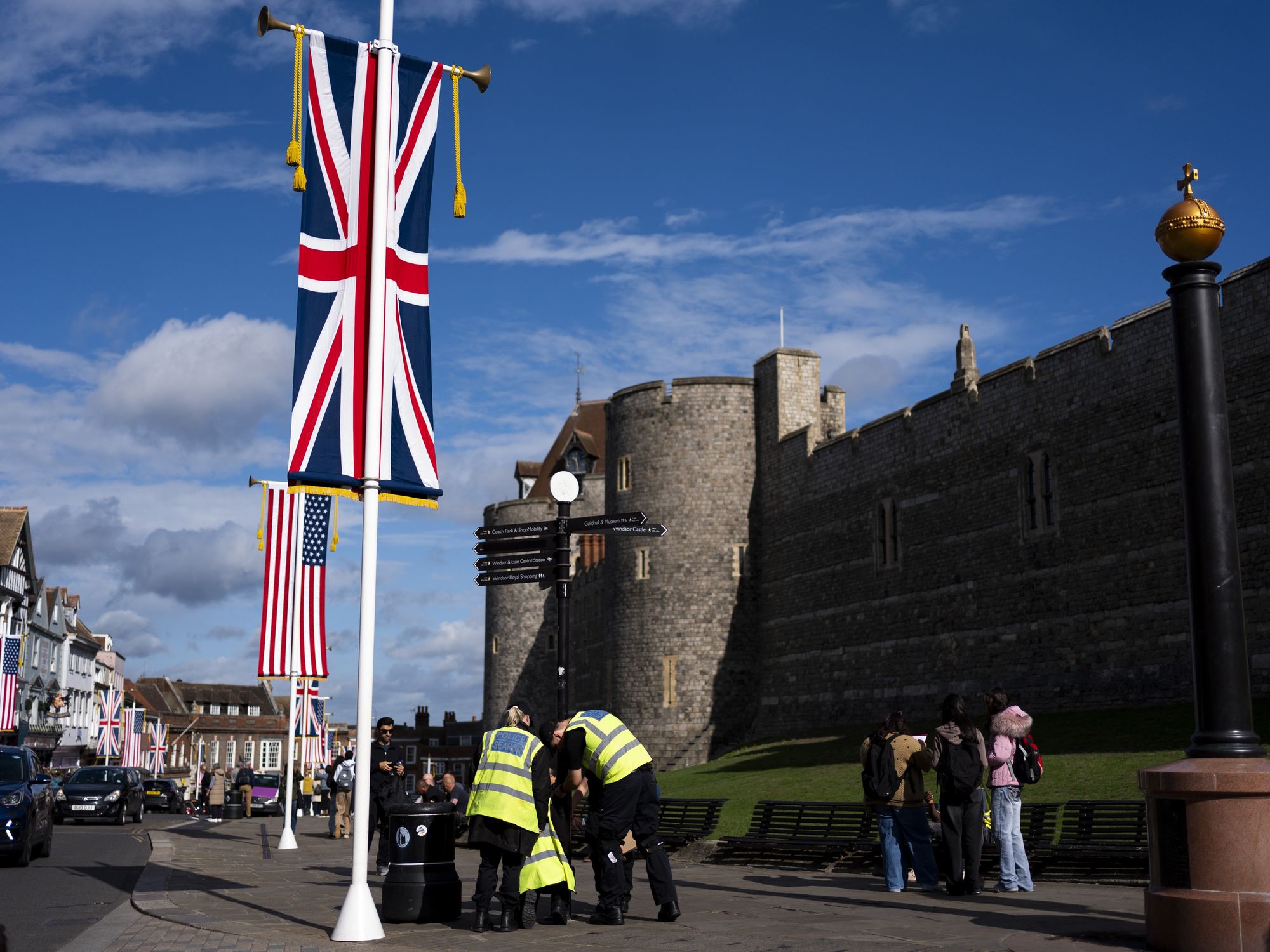 Specialist police at Windsor Castle