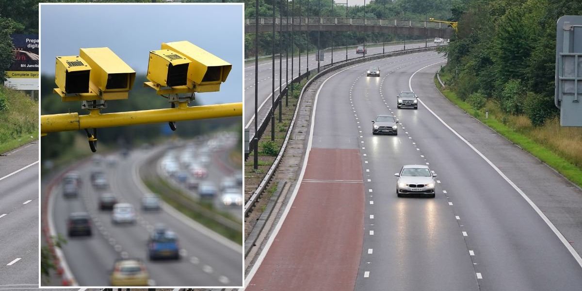 Driver stripped of licence and slapped with £220 fine for speeding at 53mph on M4 motorway Driver stripped of licence and slapped with £220 fine for speeding at 53mph on M4 motorway