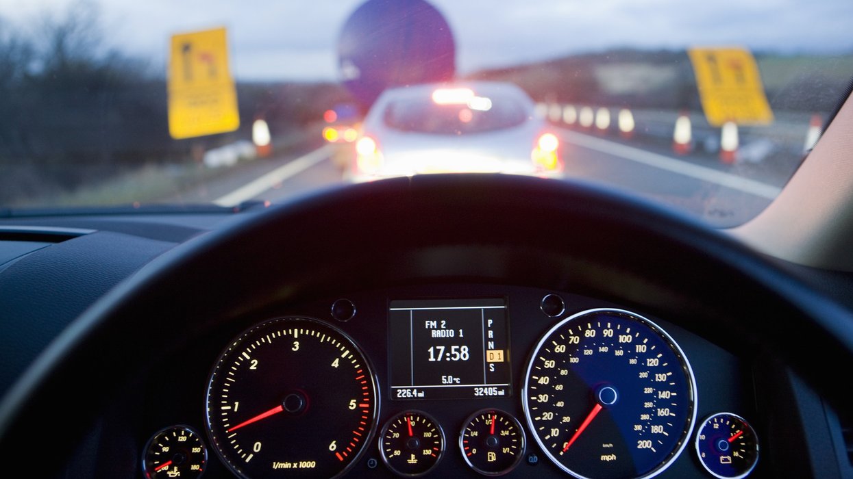 speed checker in car