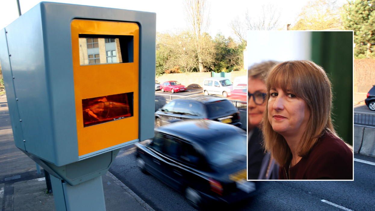 Speeding camera and Rachel Reeves
