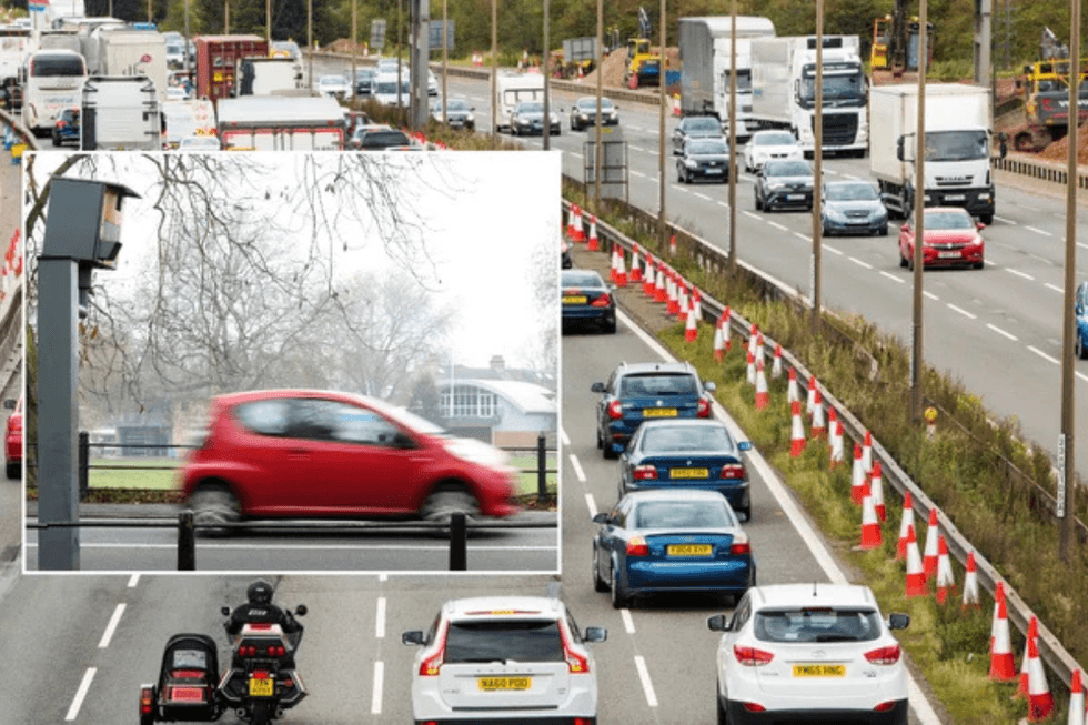 Speeding car and UK roads