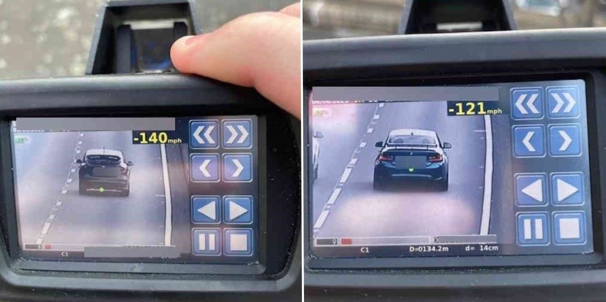 NextImg:Police 'horrified' as motorist caught driving at 140mph faces £2,500 fine - 'Totally unacceptable!'