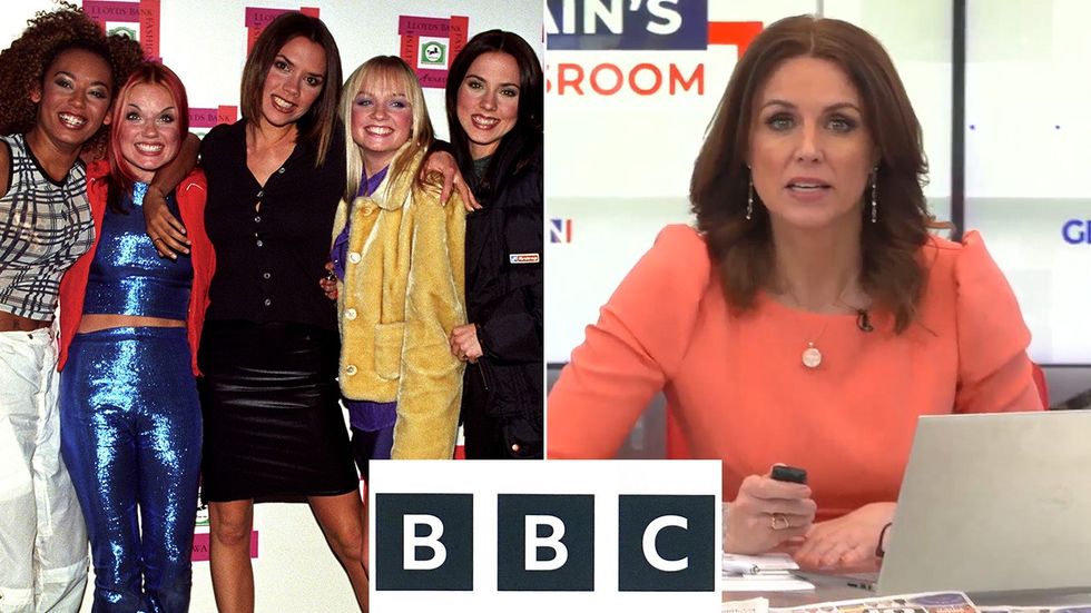 Spice Girls, BBC logo, Bev Turner