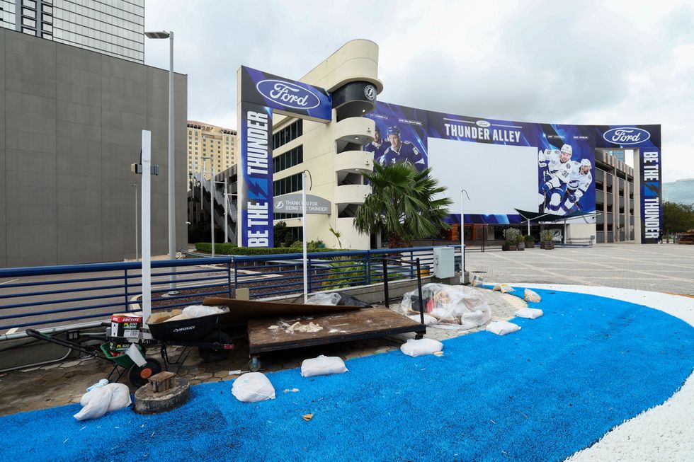Sports events in Florida are being postponed due to the storm