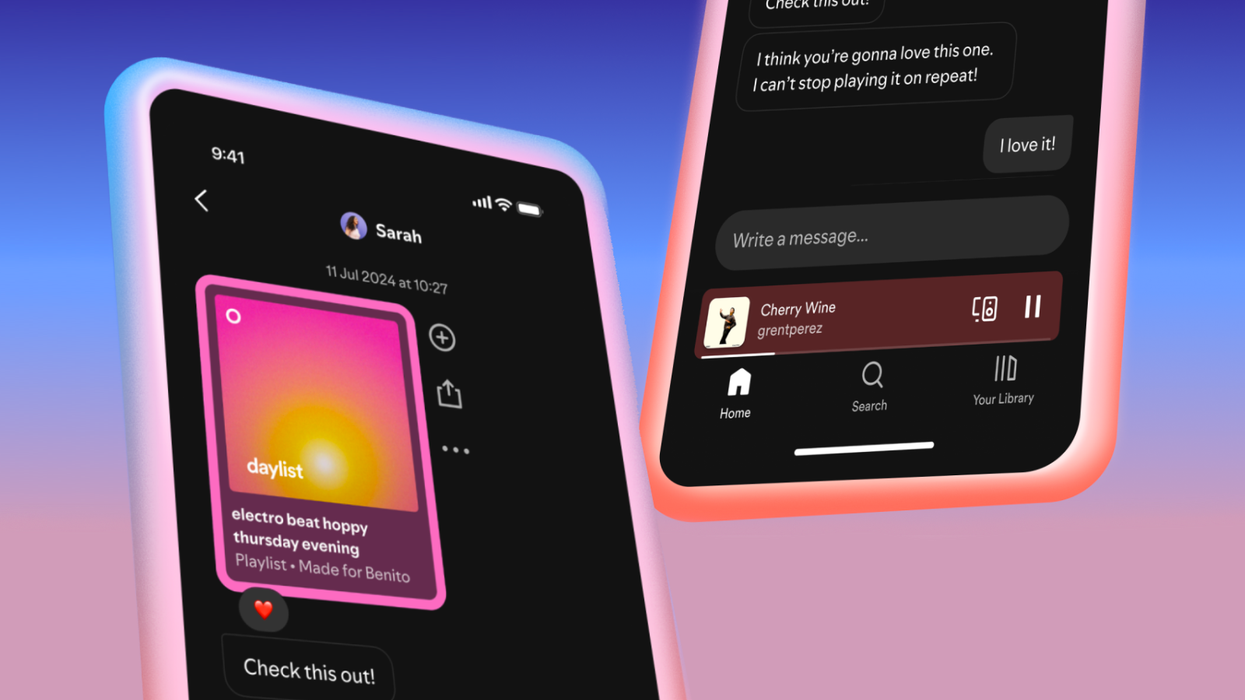 spotify new messaging feature