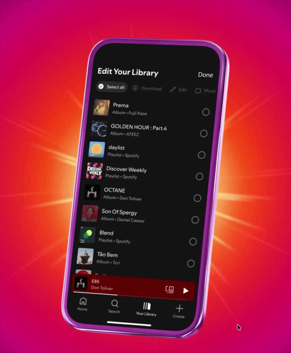 Spotify offline downloading