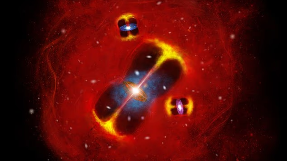 SPT2349-56 galaxy cluster