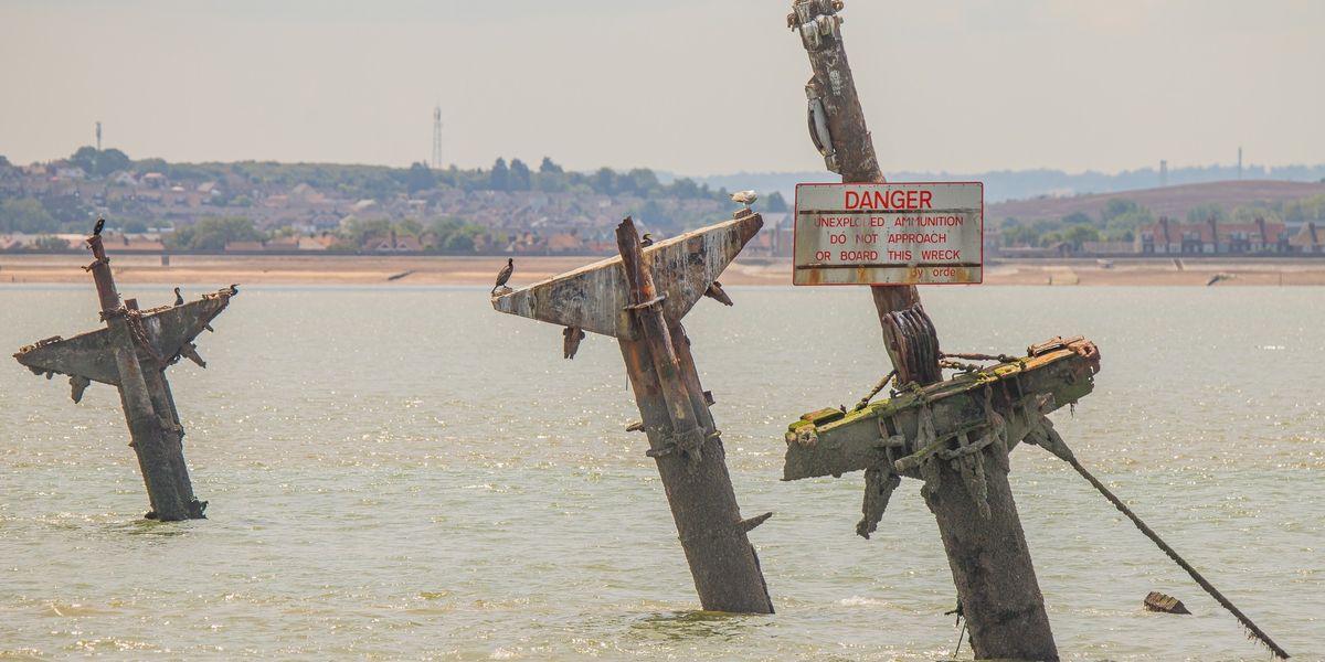 NextImg:Shipwreck crammed with enough explosives to send 'catastrophic' tsunami up the Thames rapidly decaying