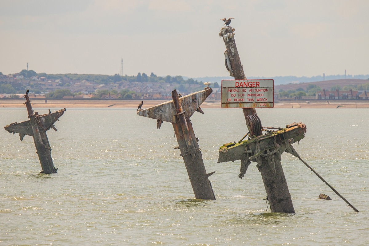SS Richard Montgomery sank in the Thames Estuary in August 1944