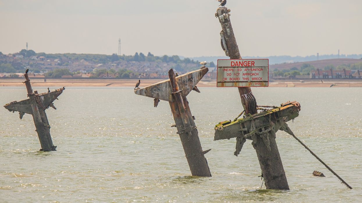SS Richard Montgomery sank in the Thames Estuary in August 1944