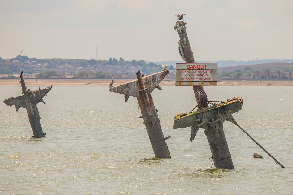 SS Richard Montgomery sank in the Thames Estuary in August 1944 