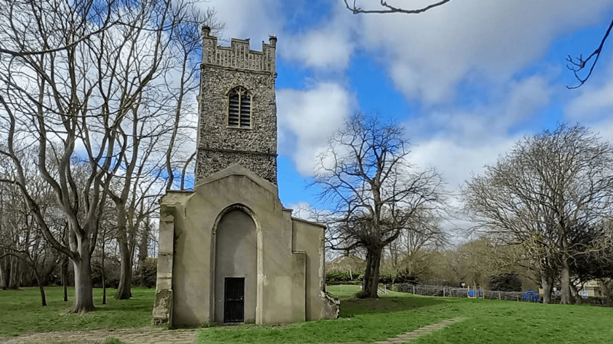 St Bartholomew's church tower in Norwich
