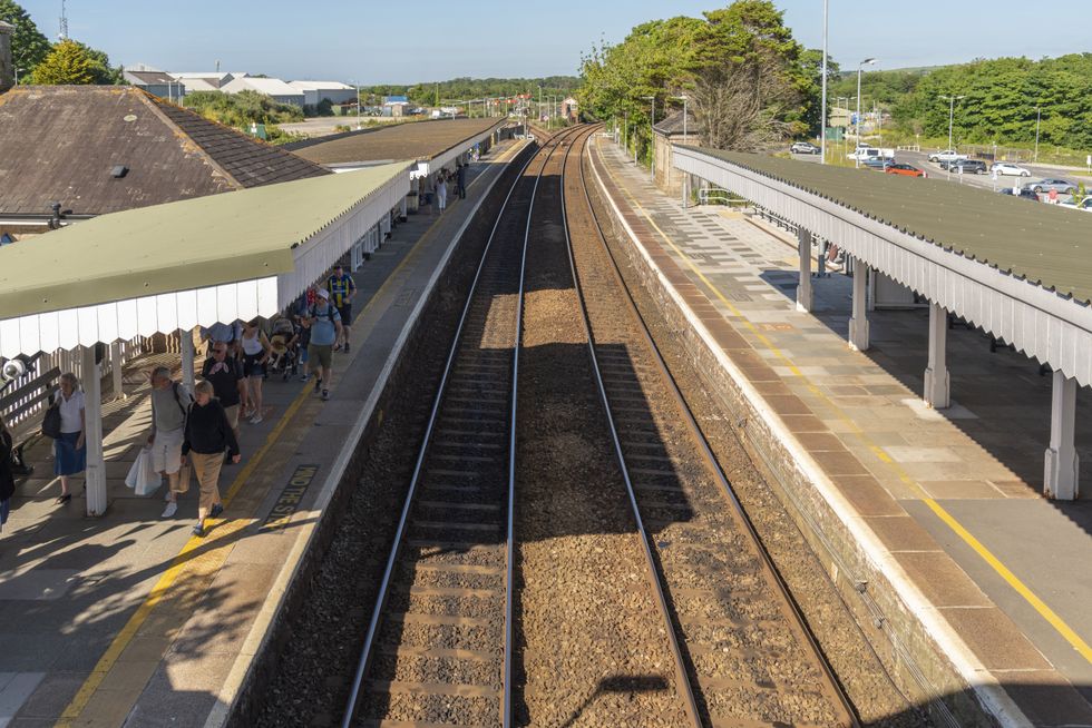 St Erth train station