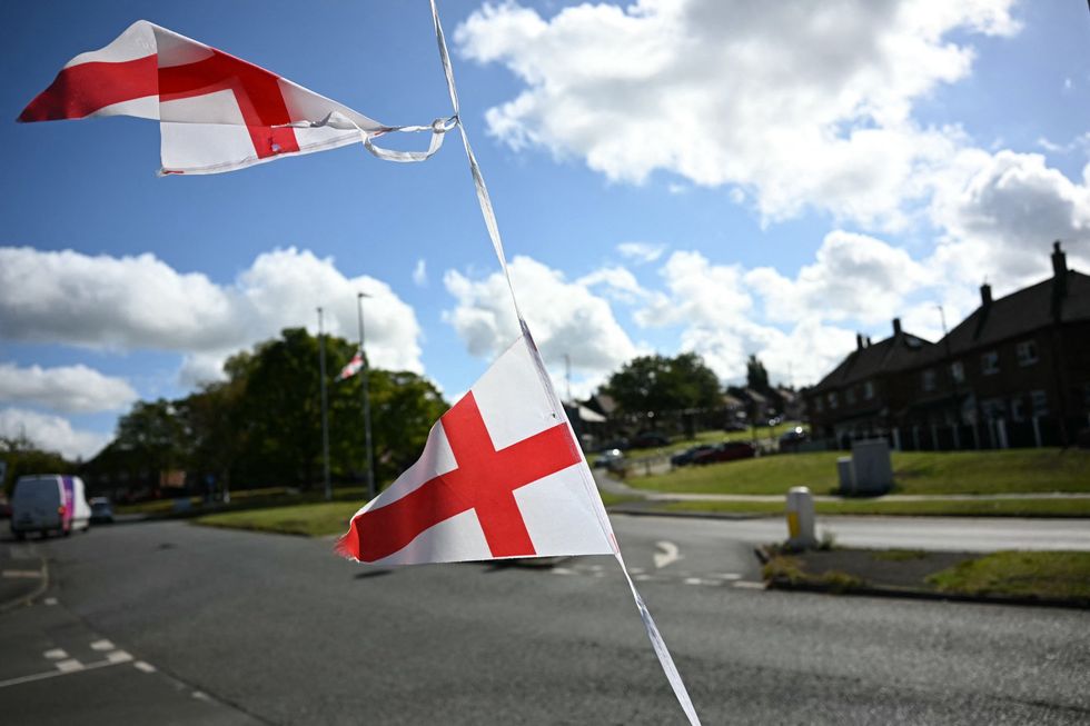 St George Cross bunting