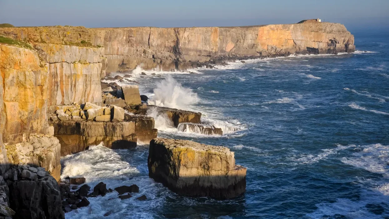 St Govan’s Head in Pembrokeshire