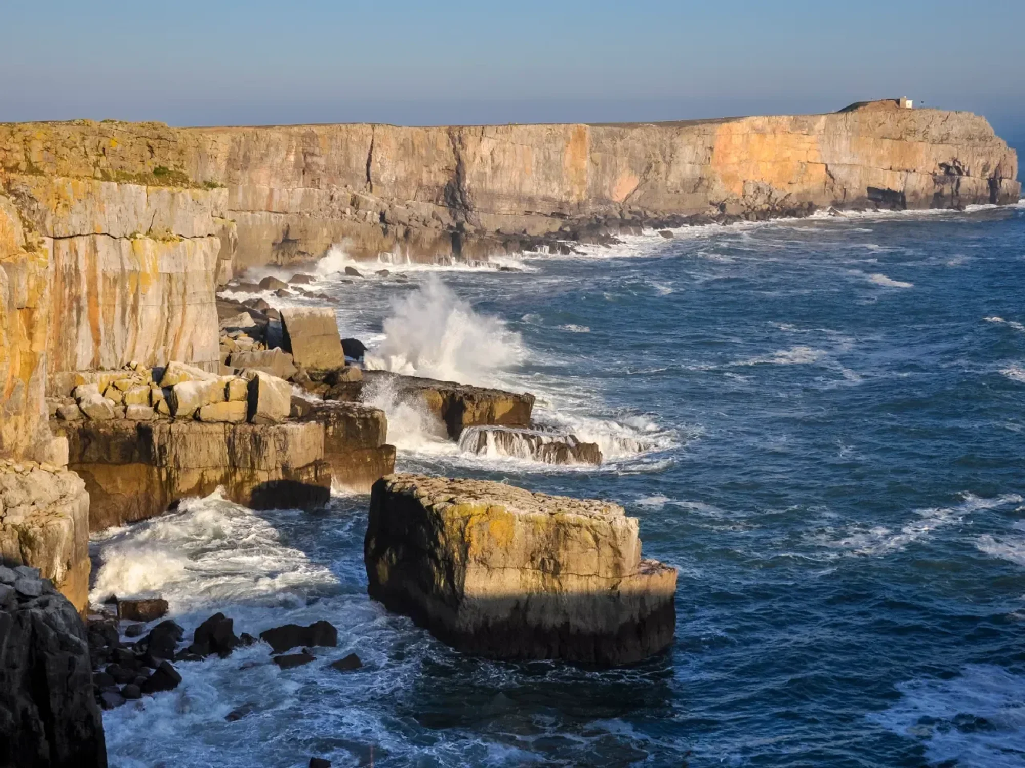 St Govan’s Head in Pembrokeshire