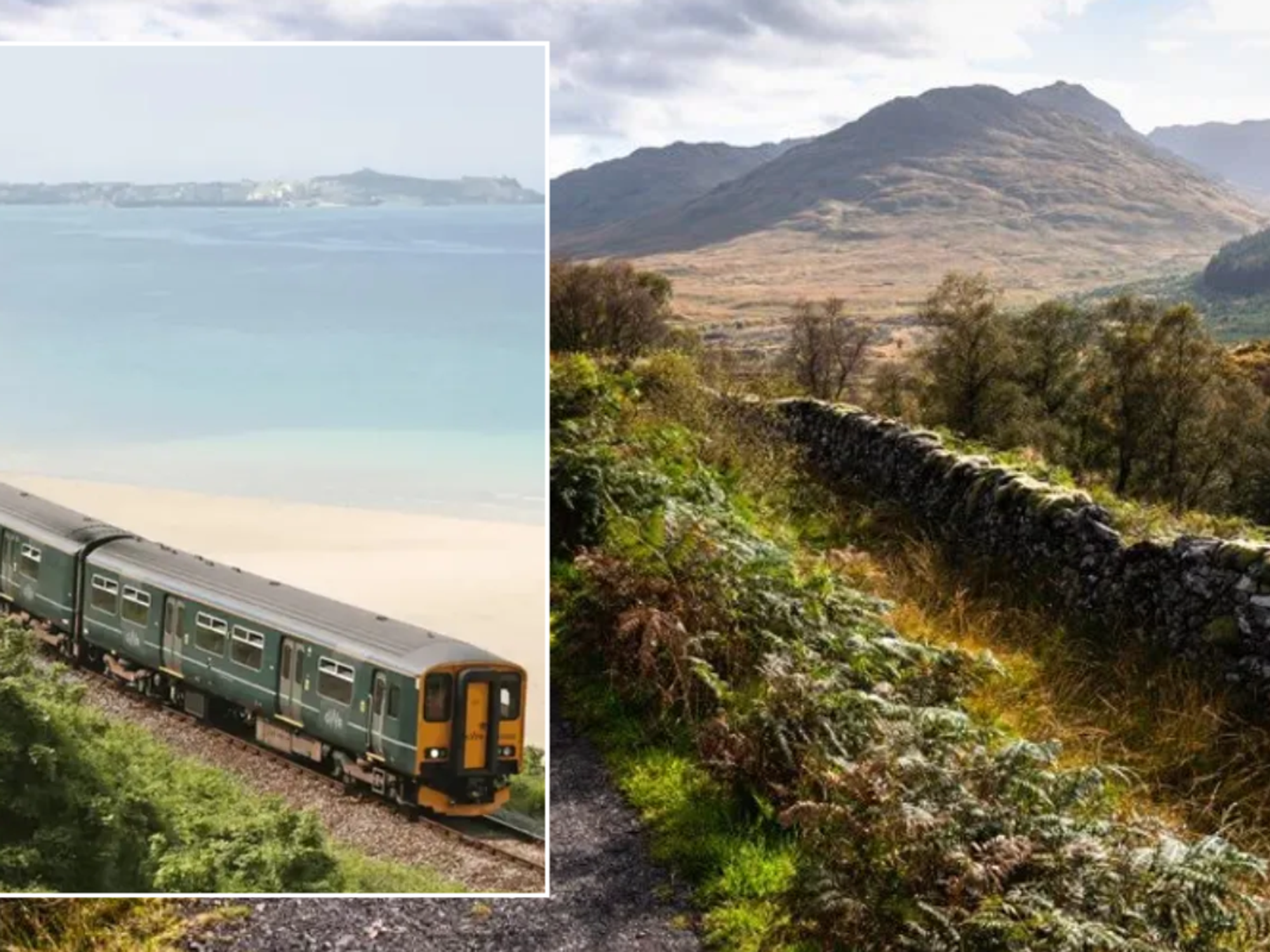 St Ives Bay Line, Cornwall / West Highland Way Scotland