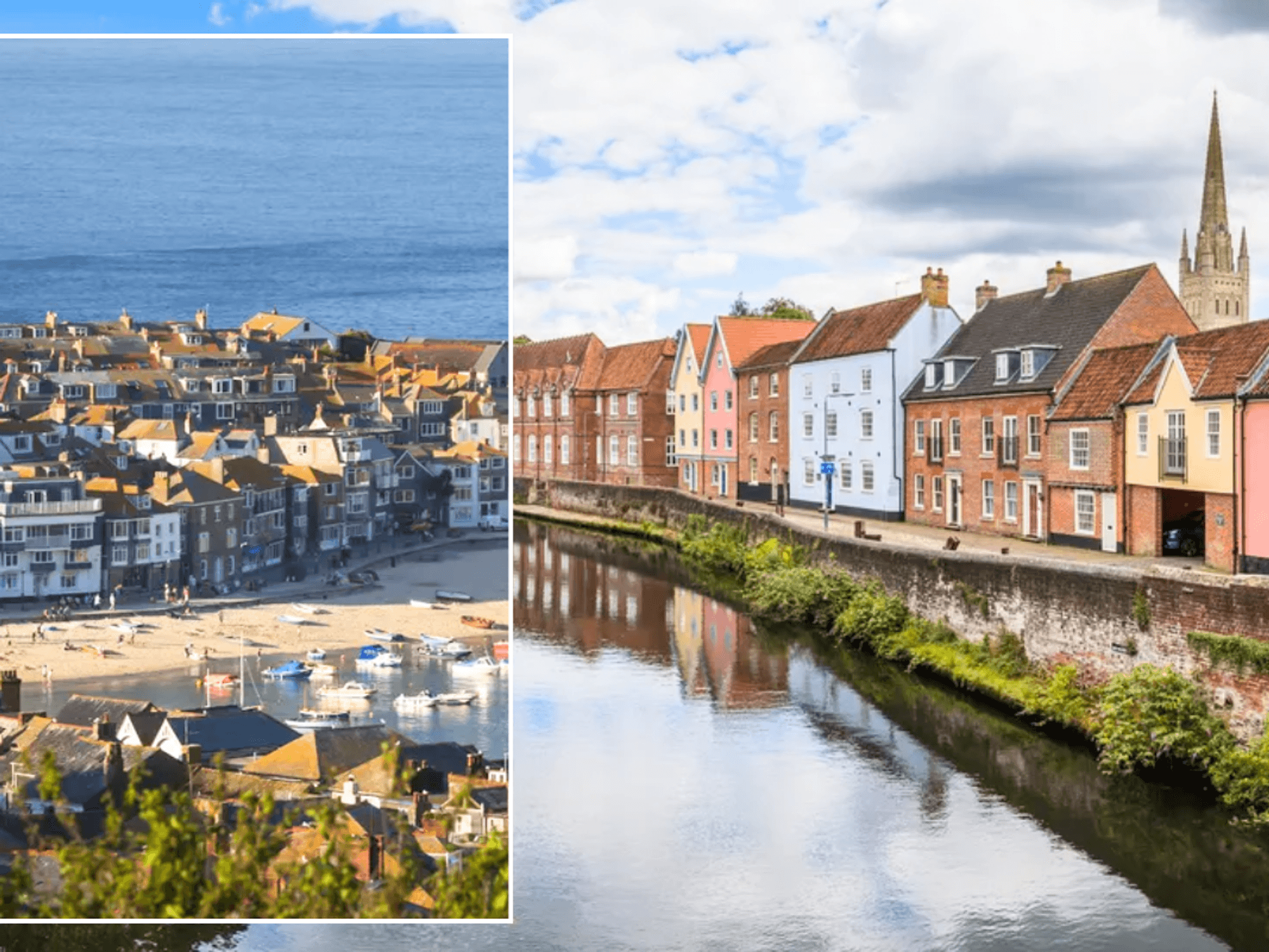 St Ives in Cornwall / Norwich, Norfolk