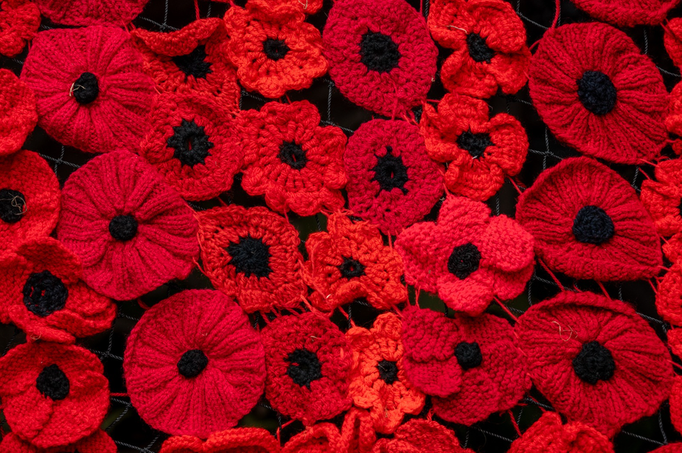 St John's Church poppy display