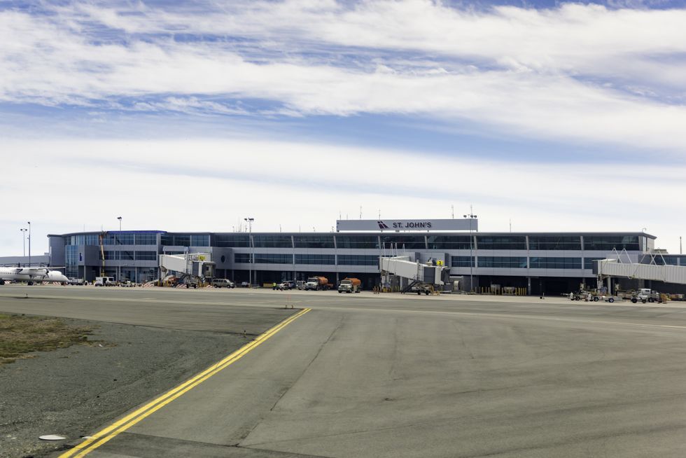 St John's runway, Canada