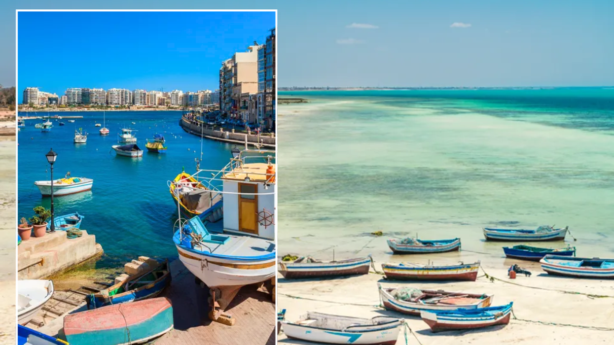 St Julian's Malta / Djerba Tunisia beach