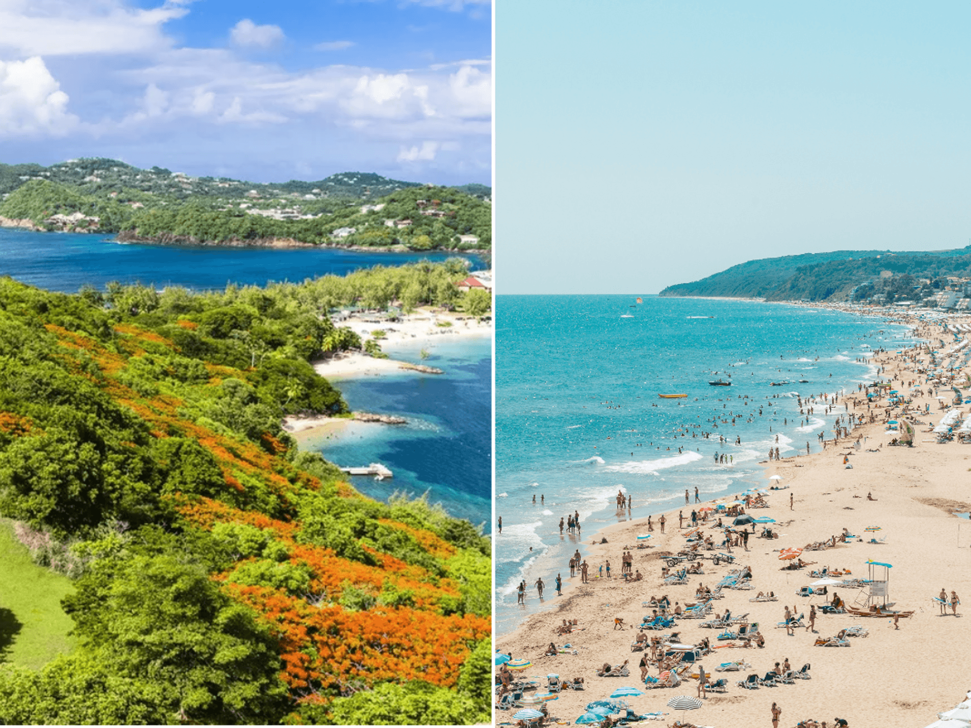 St Lucia Caribbean / Obzor Sunny Beach Bulgaria