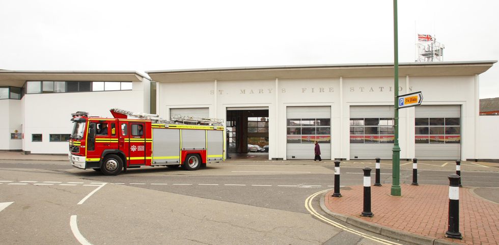 St Mary's fire station in Southampton