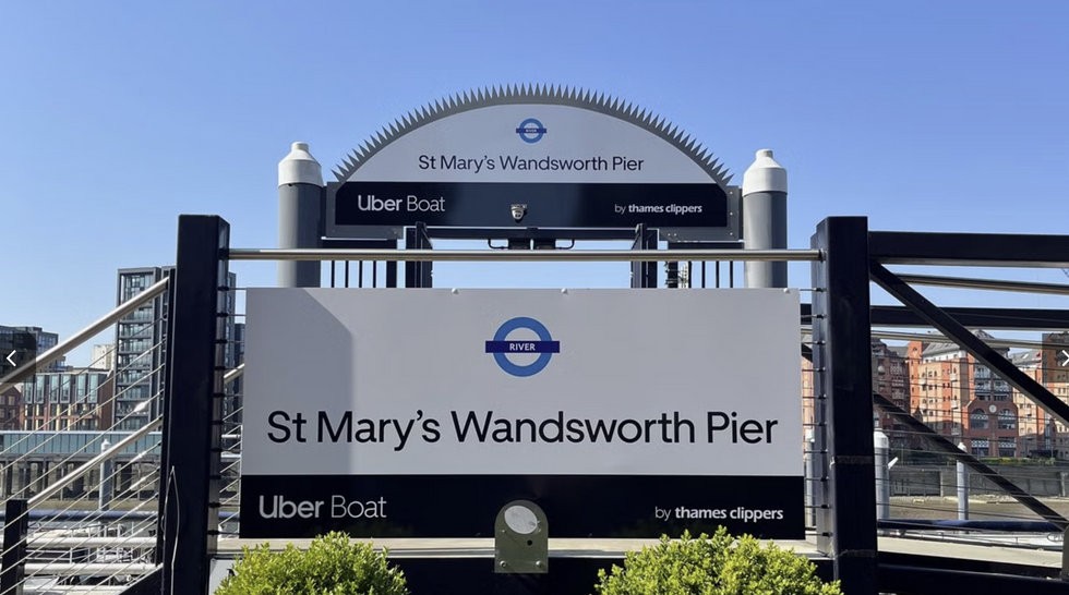 St Mary's Wandsworth Pier