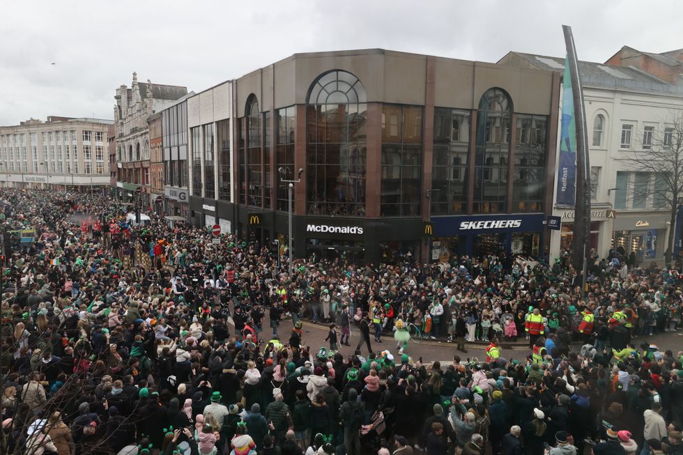 St Patricks Day Belfast 2025
