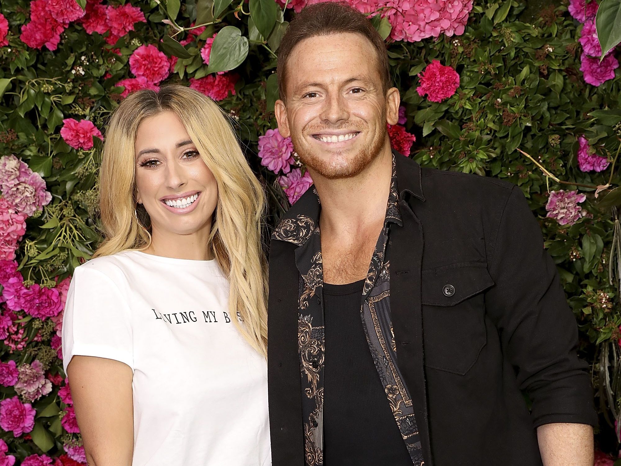 Stacey Solomon and Joe Swash