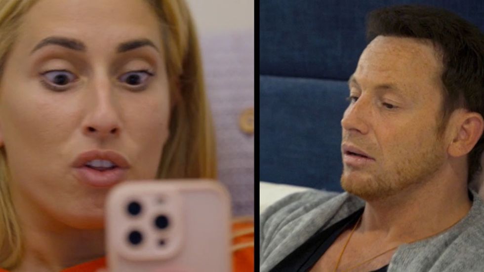 Stacey Solomon and Joe Swash