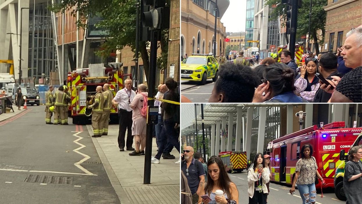 Major London hospital evacuated as one person injured after 'mixing of chemicals' triggered explosion
