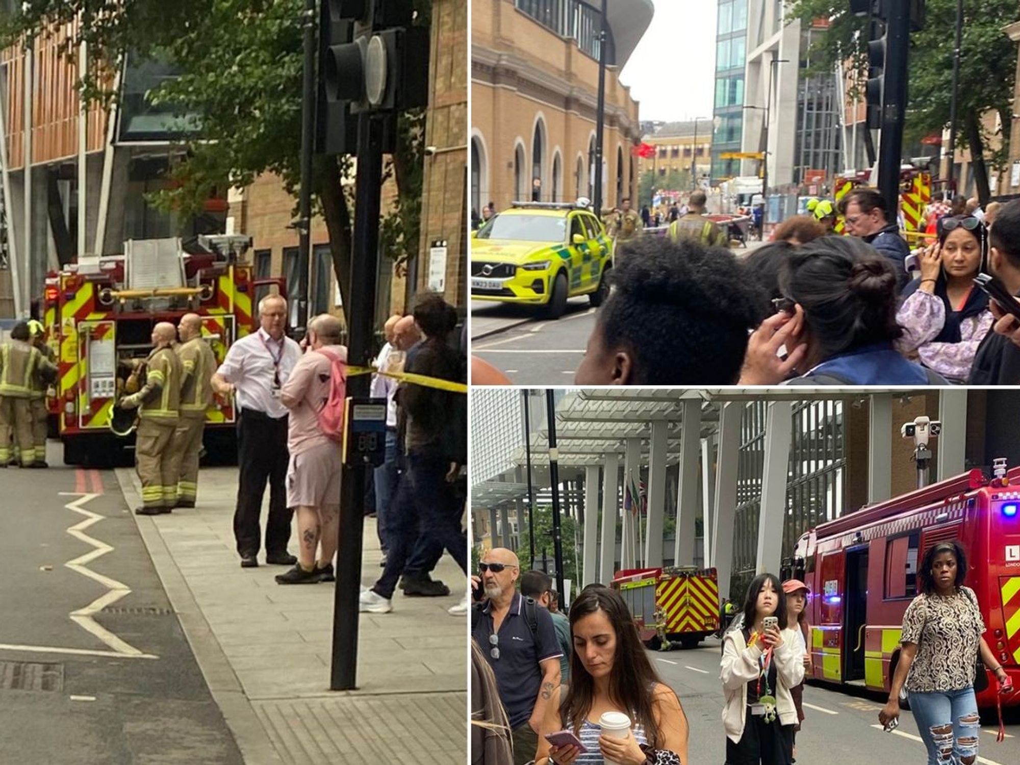 Major London hospital evacuated as one person injured after 'mixing of chemicals' triggered explosion