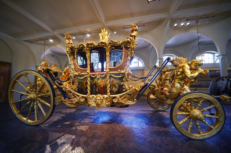 Stage coach at the Royal Mews
