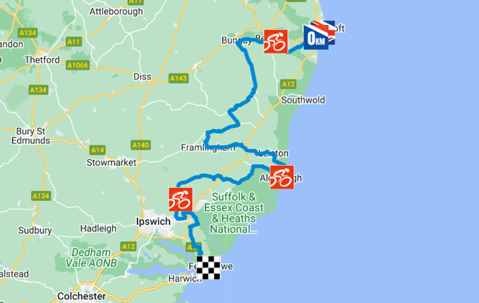 Stage six of the Lloyds Bank Tour of Britain