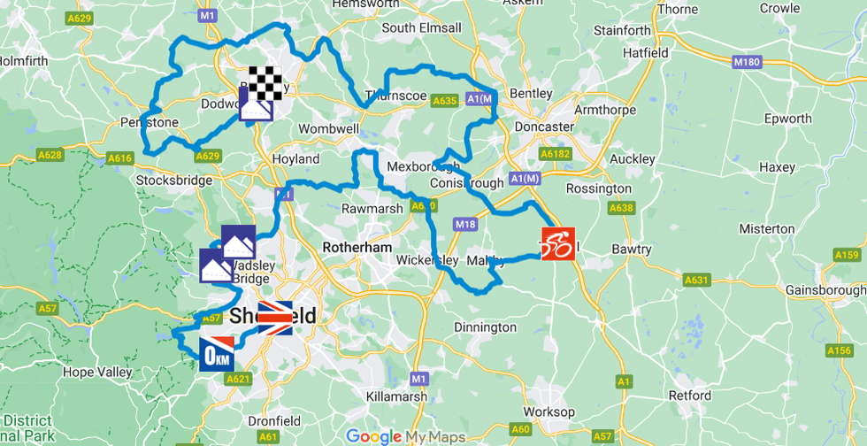 Stage three of the Lloyds Bank Tour of Britain