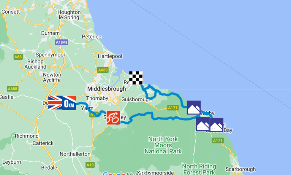 Stage two of the Lloyds Bank Tour of Britain