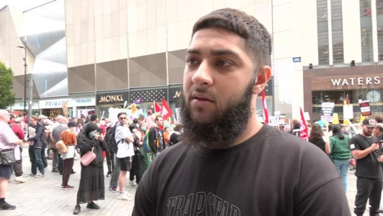 'It is a minority that causes an issue!' Stand Up to Racism protestor responds to two-tiered policing remarks