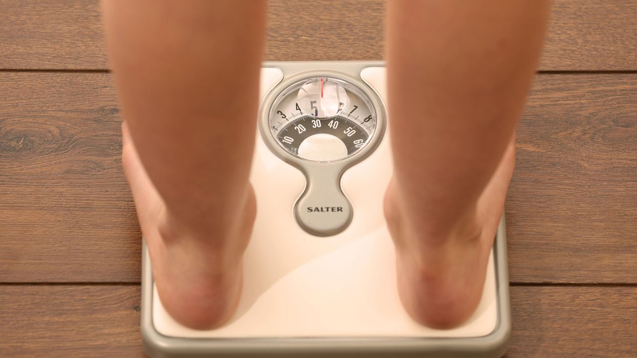 Standing on the scales