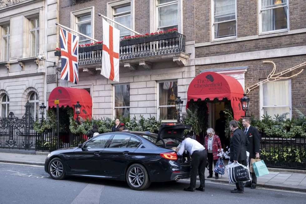 Bar na cobertura do Stanley em Mayfair